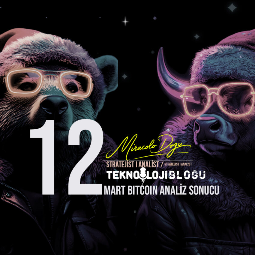 TeknolojiBloğu’nu Takip Edenler Kazandı! 12 Mart Bitcoin Market Analizi Nokta Atışı ®